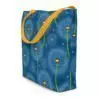 all over print large tote bag w pocket yellow front 6424189a06dc9