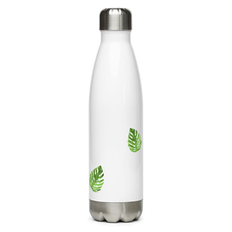 stainless steel water bottle white 17oz back 64257ab98f92e