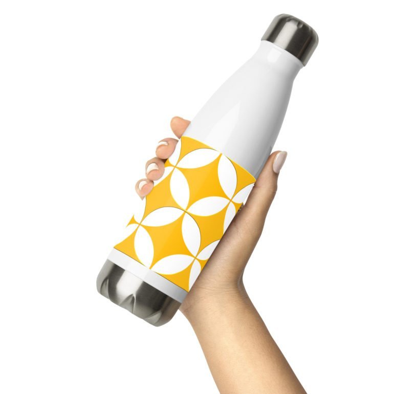 stainless steel water bottle white 17oz front 2 6424412ed978a