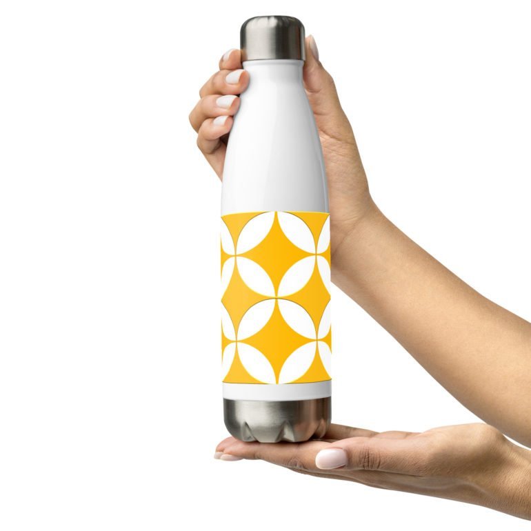 stainless steel water bottle white 17oz front 6424412ed991c