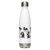 stainless steel water bottle white 17oz front 642556f629cb8