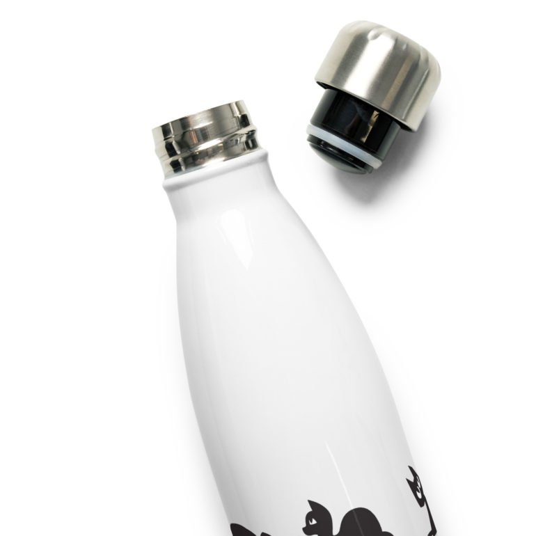 stainless steel water bottle white 17oz product details 6424454c4ca45