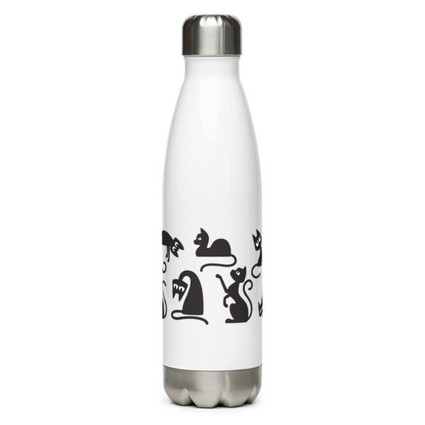 stainless steel water bottle white 17oz front 647de2ff23c68