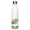 stainless steel water bottle white 17oz left 647de60407df6