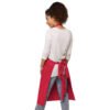 organic cotton apron red left front 650be2e510ca5
