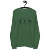 unisex organic sweatshirt bottle green front 650ec1402c21e