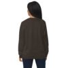 unisex organic sweatshirt deep charcoal grey back 650ec23a20359