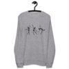unisex organic sweatshirt grey melange front 650ec1402d0f2