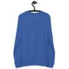 unisex organic sweatshirt royal blue back 650ec1402cc81