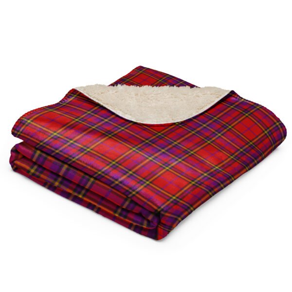 sublimated sherpa blanket tan 37x57 front 6557303d4d750